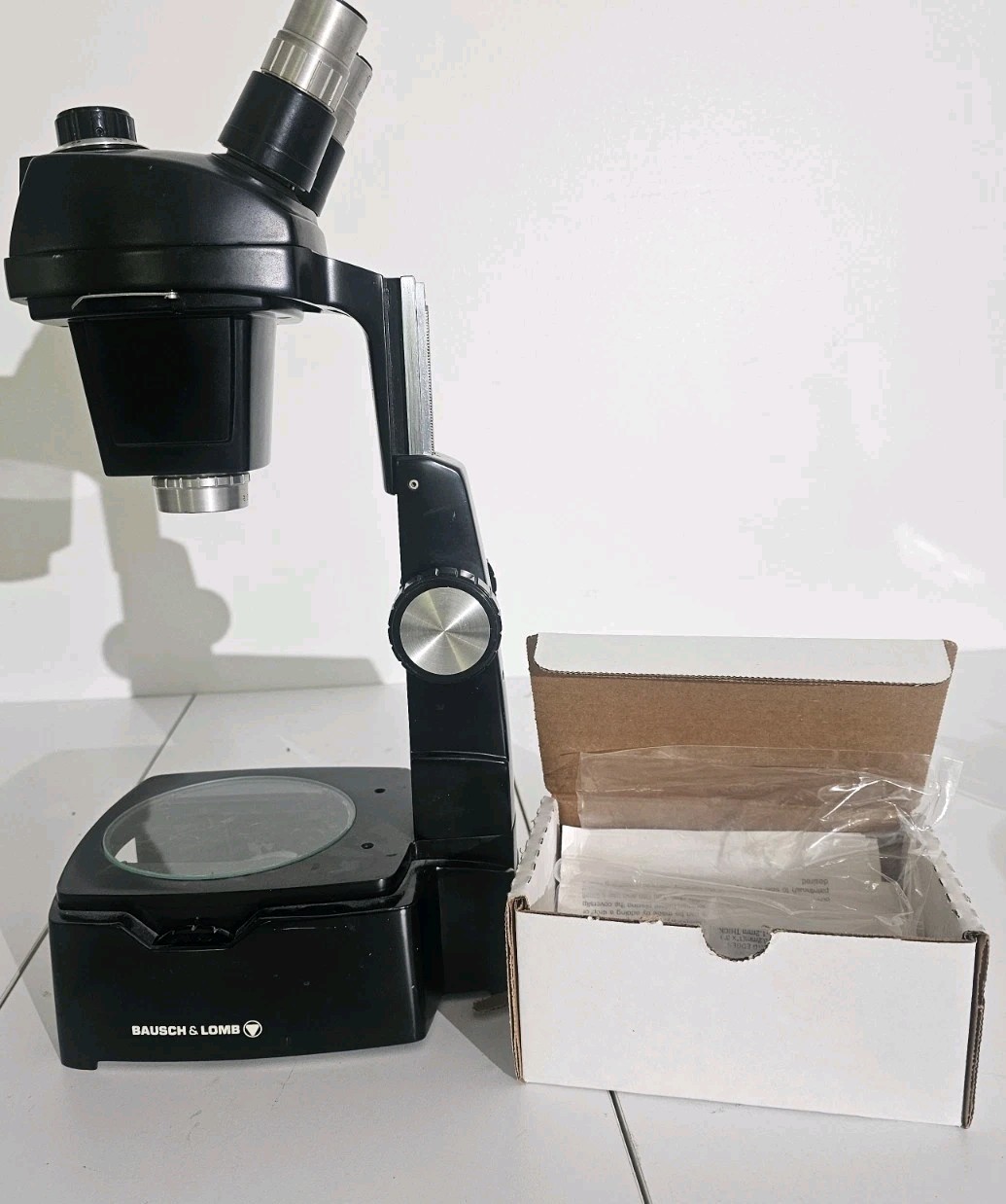 StereoZoom 4 Microscope Bausch & Lomb 0.7x to 3.0x w/ 15x Eyepieces Black Extra