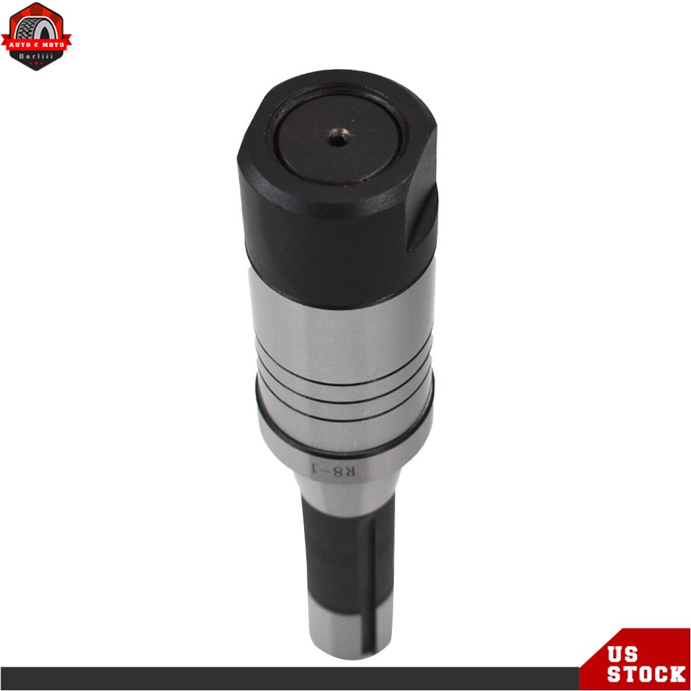 1'' R8 Stub Milling Arbor Adapter Tool Mill R8 Shank For Machine