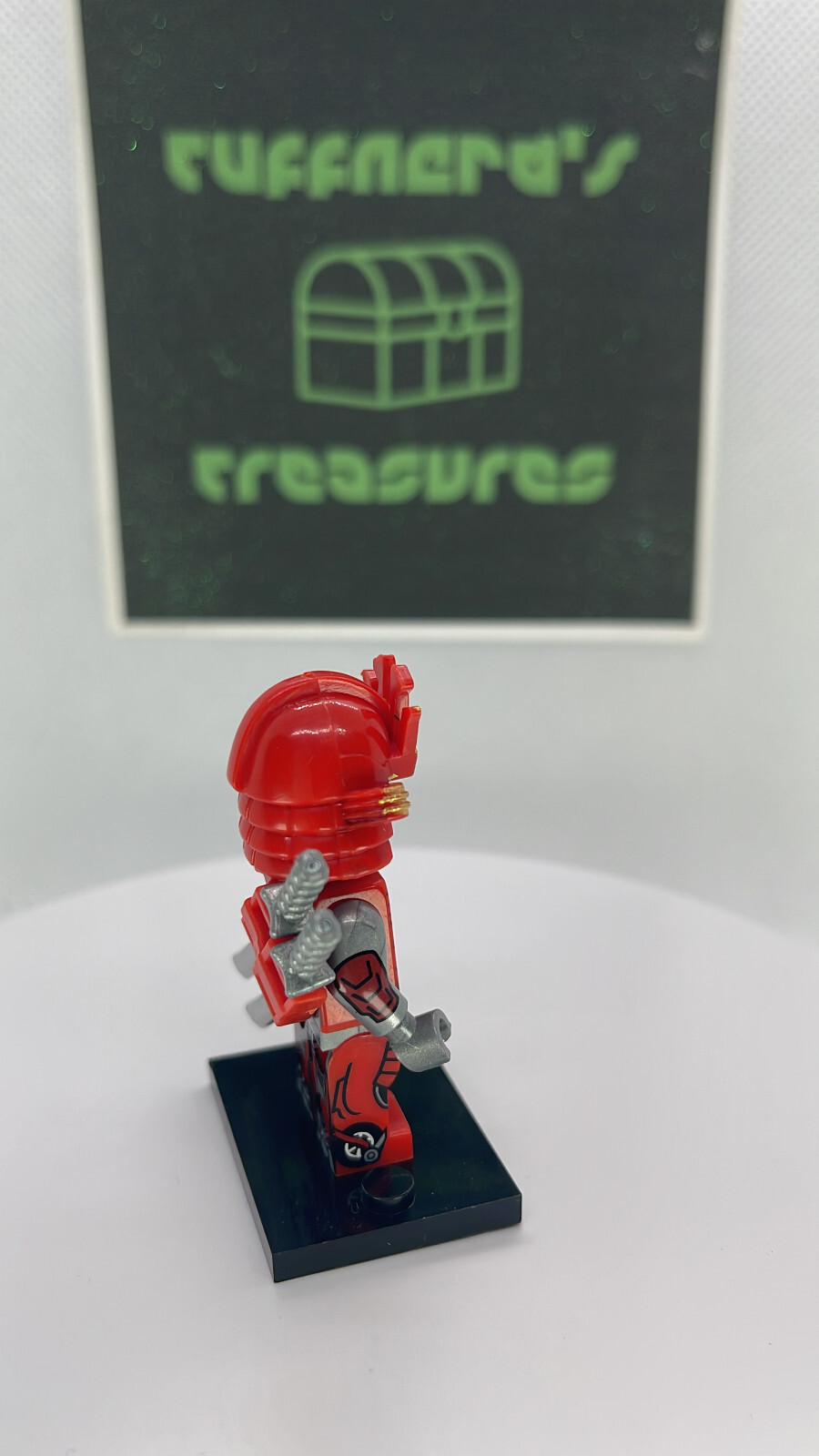 Custom PAD Printed TRANSFORMERS DRIFT (RED SAMURAI) Minifigure
