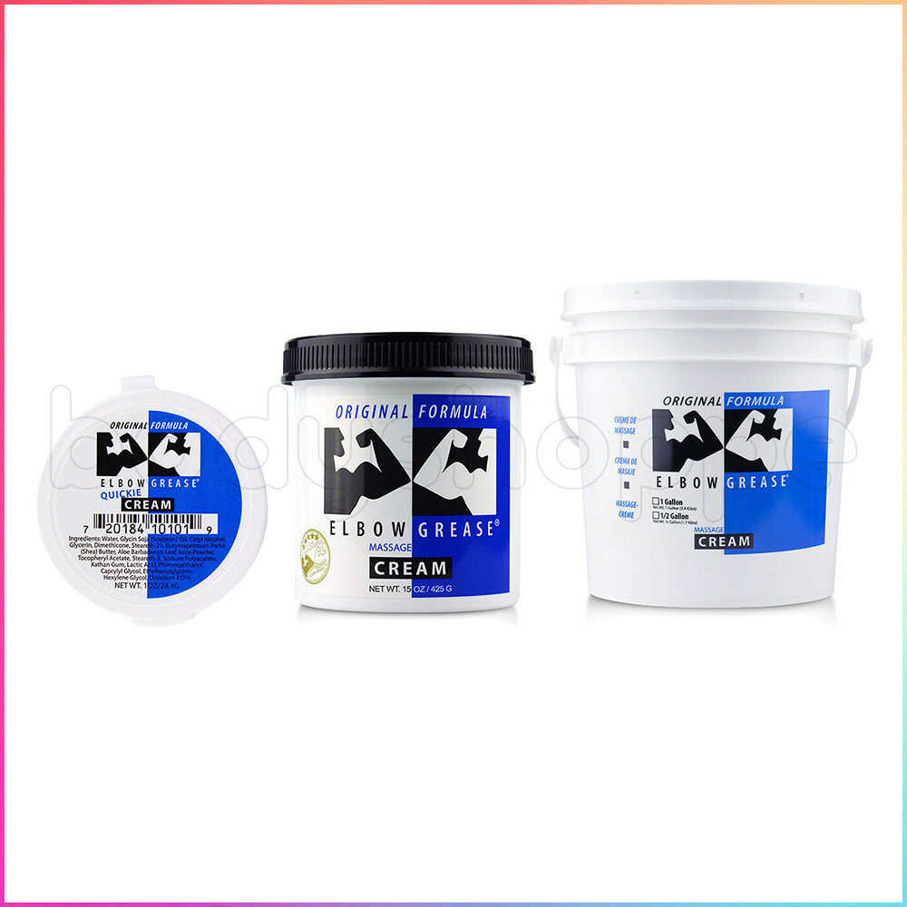 Elbow Grease Original Formula Oil Based Massage Cream - Select Size