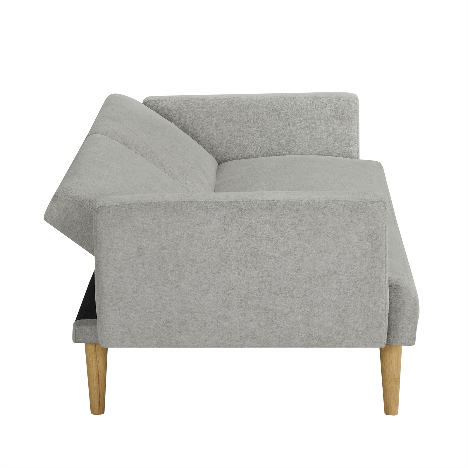 Multi-Functional Futon Sofa Single Bed Sleeper Convertible Couch Foldable Modern