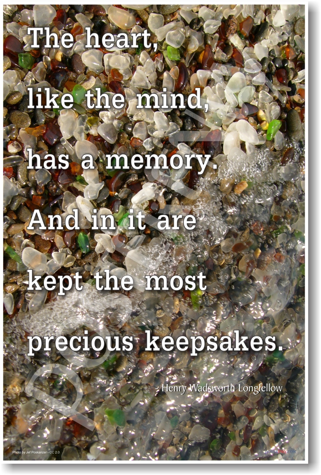 The Heart Like The Mind - NEW Classroom Motivational Quote Poster