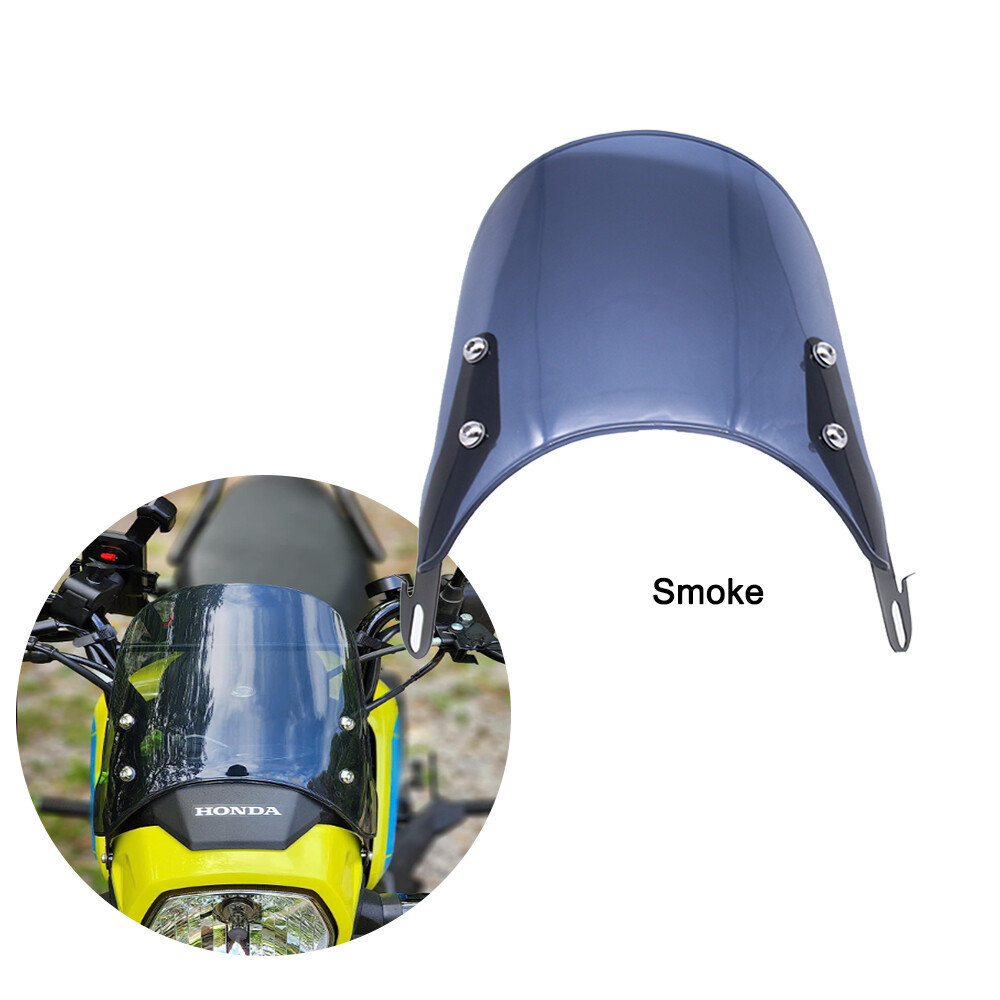 Smoke Motorcycle Windshield High Quality PC Windscreen For HONDA Navi 2018-2024