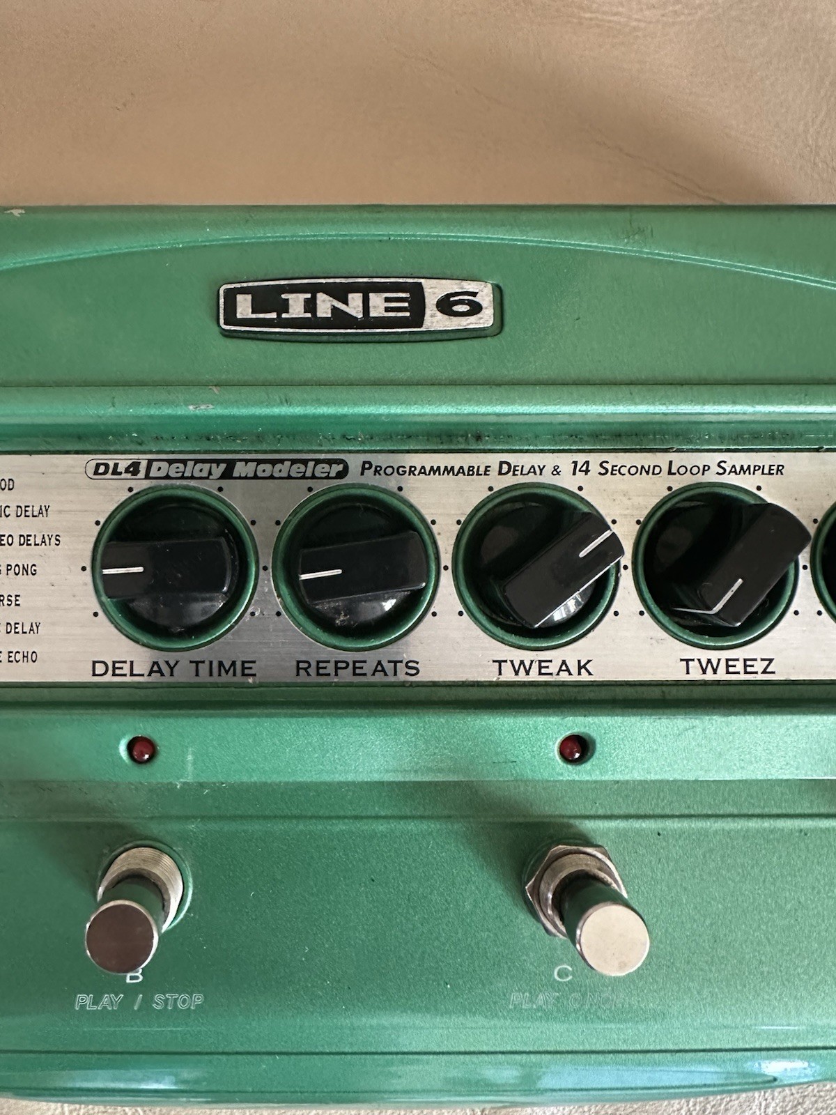 Line 6 DL4 Stompbox Delay Modeler Guitar Effects Pedal