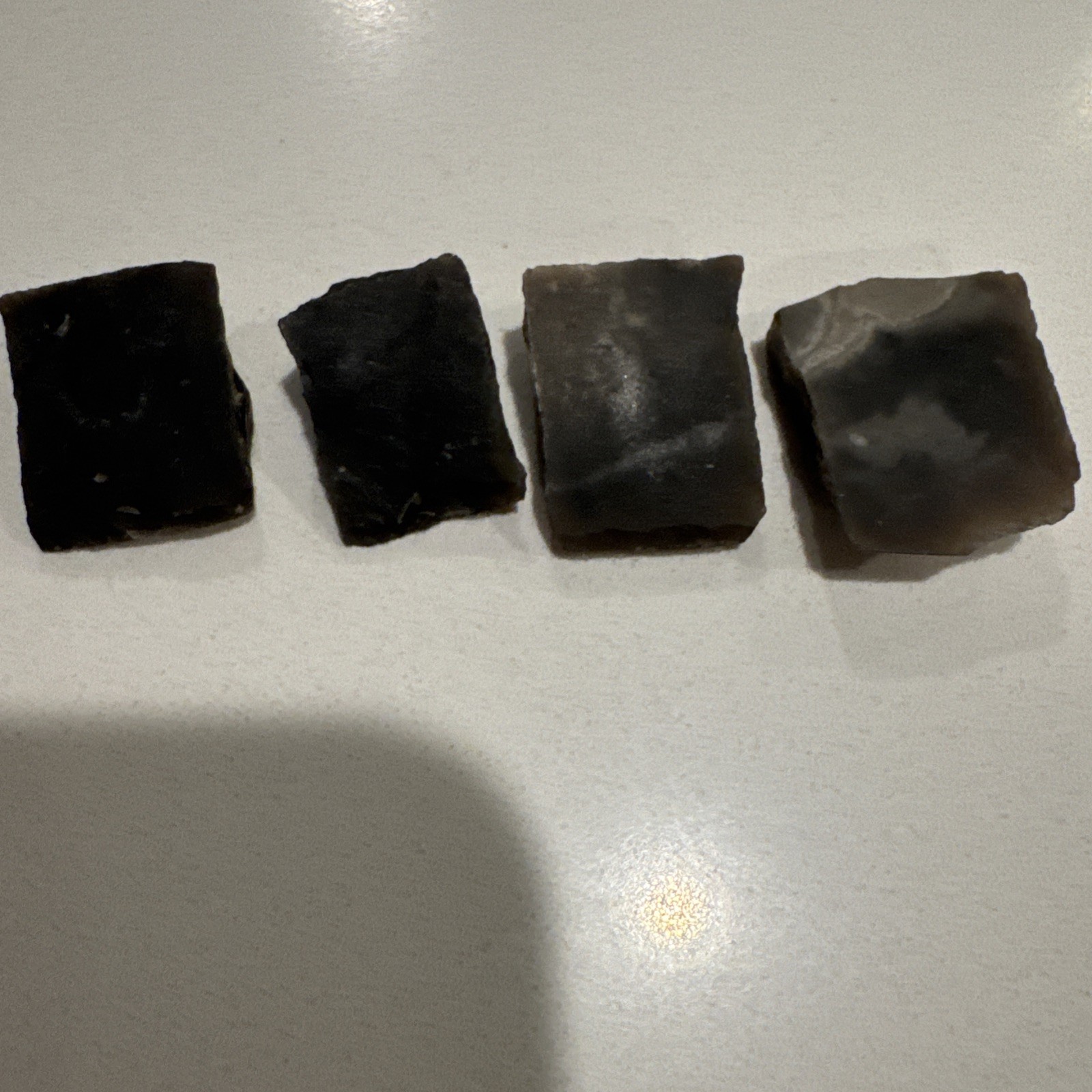 FLINTS Black Flints muzzleloader set of 4