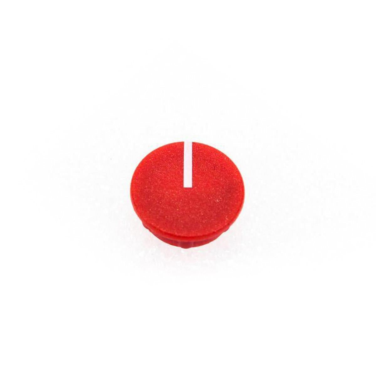 15mm Black Knob with Red Cap for Buchla 208C, Easel Command, LEM218 Modules