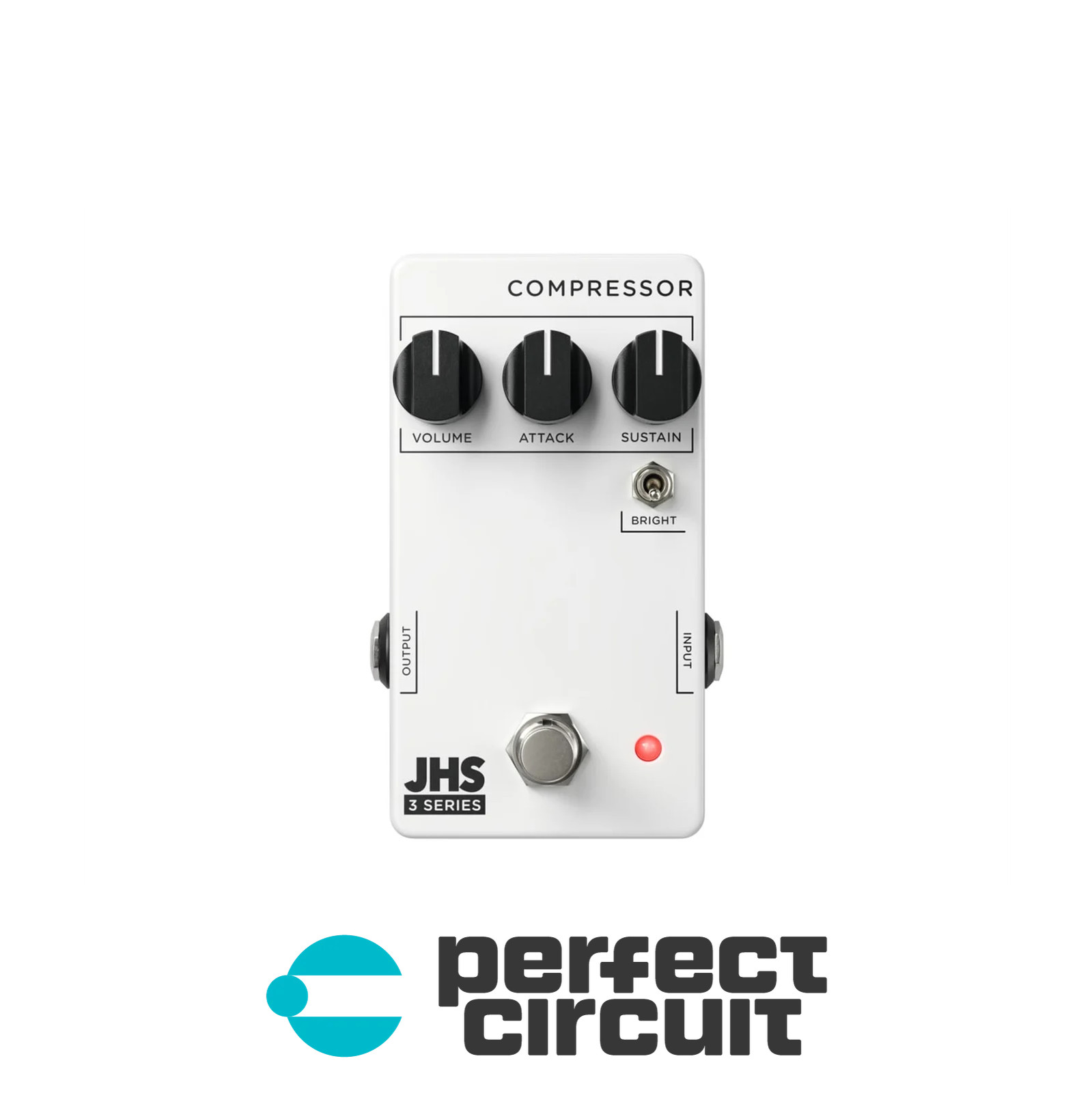 JHS Pedals 3 Series Compressor Guitar Pedal EFFECTS - DEMO - PERFECT CIRCUIT