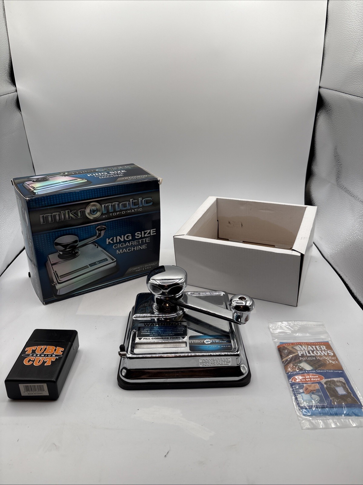 MikrOmatic  TOP-O-Matic Regular Kings Cigarette Maker Making Injector Machine