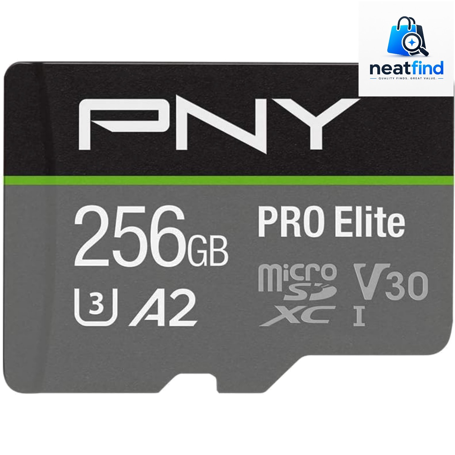 P--GE 256GB PRO Elite Class 10 U3 V30 microSDXC Flash Memory Card - 100MB/s, ...