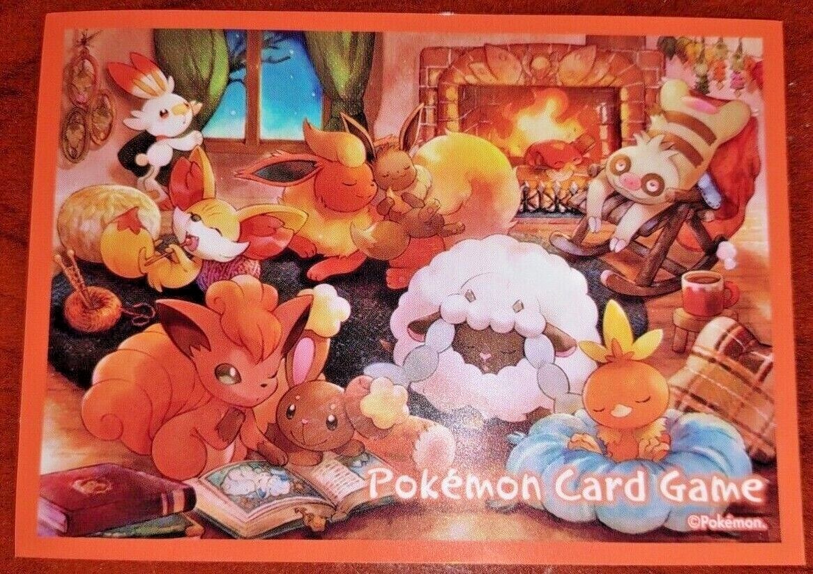 Honwaka Poka Poka Vulpix Pokemon Card Sleeve Deck Shield Single Japanese