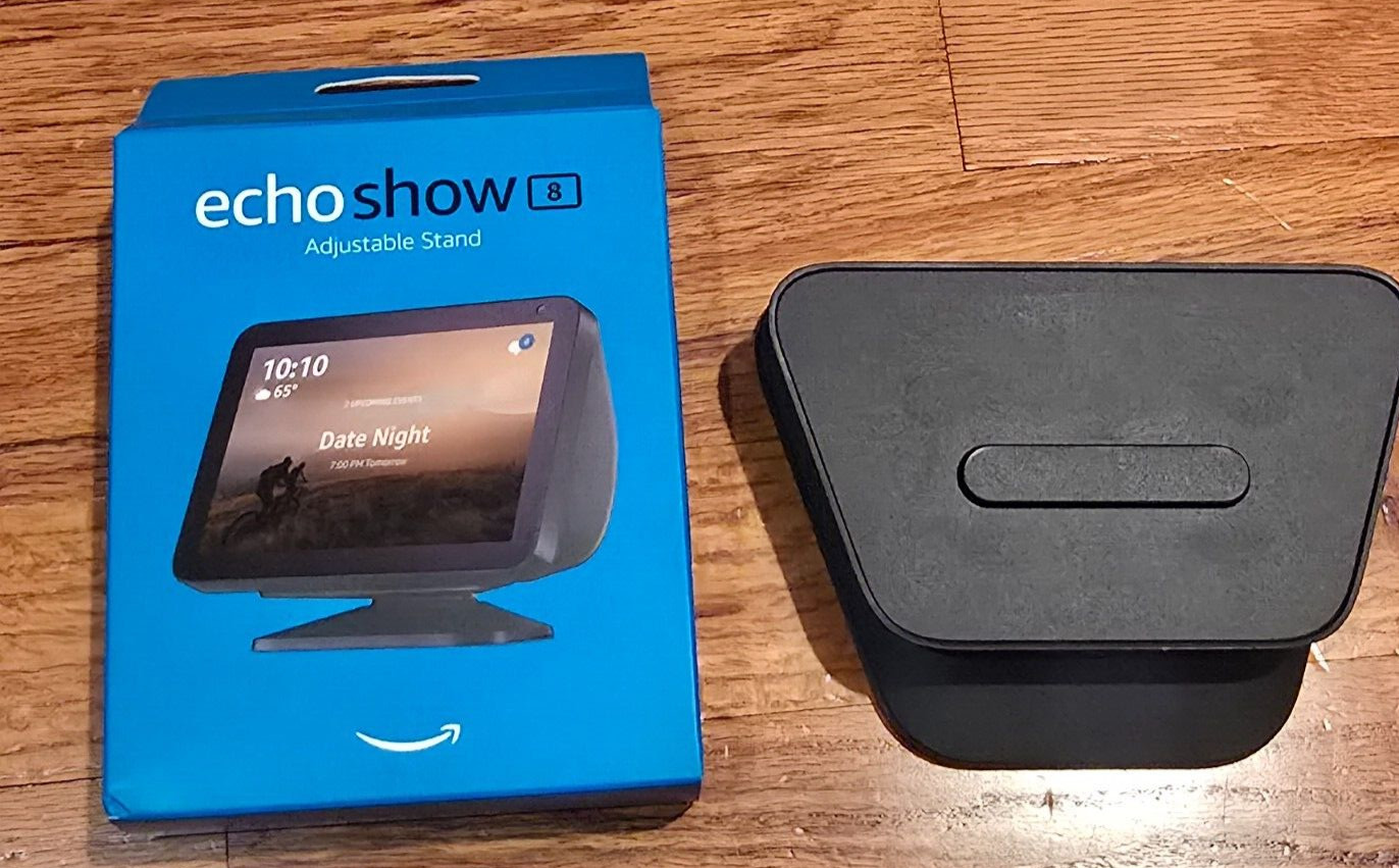 Amazon Adjustable Stand for Echo Show 8 (1st Gen), Black