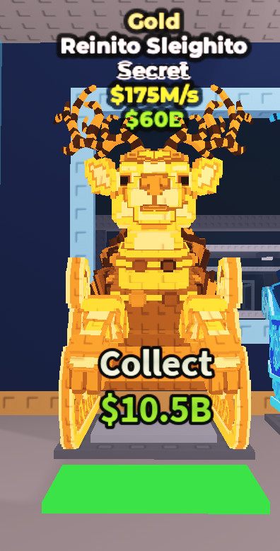 💸Steal A Brainrot Gold Reiniti Sleighito 175M/S FAST DELIVERY 🚚