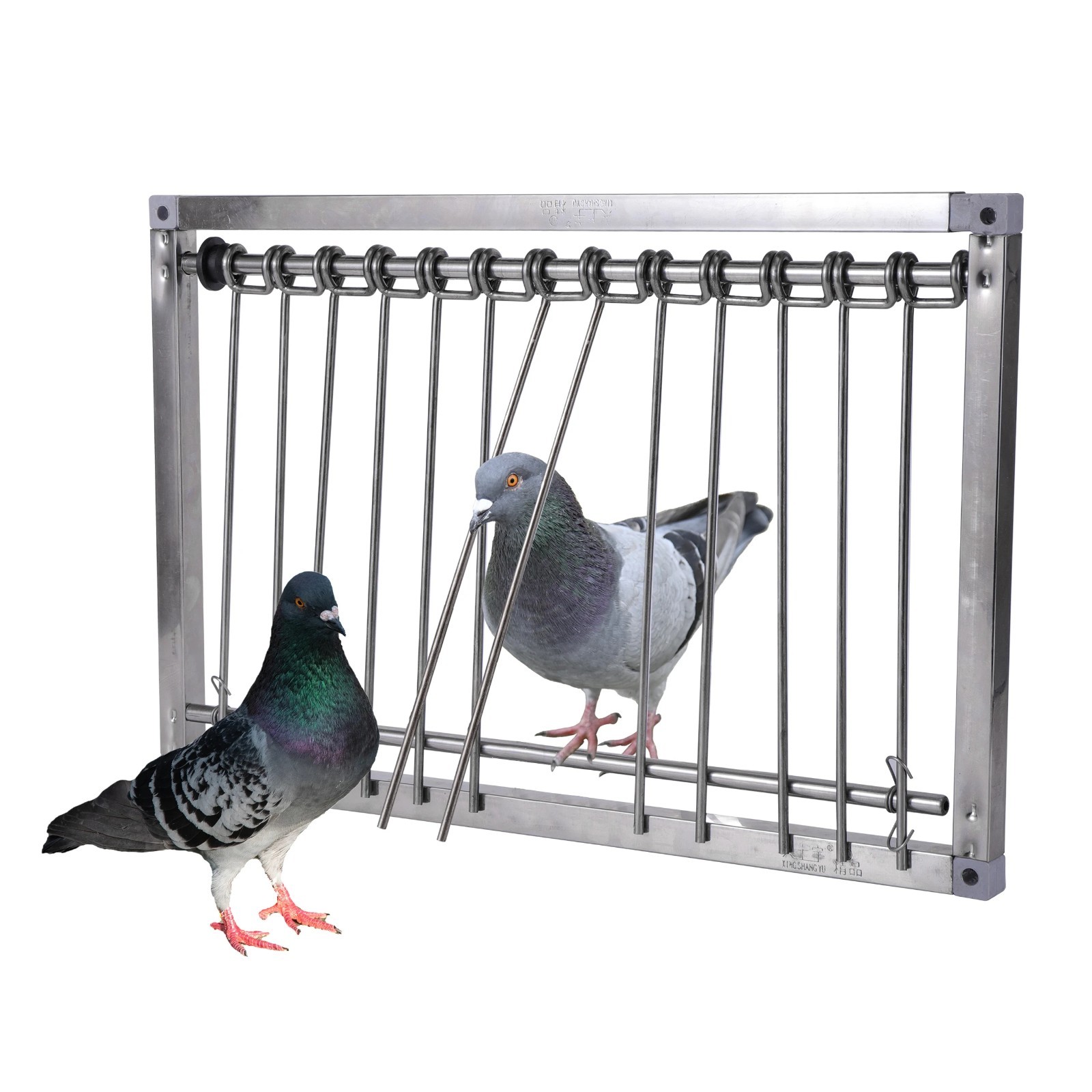 Stainless Steel Pigeon Trap Door Dovecot Loft Entrance Cage.