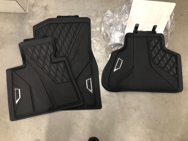 2019 2thru 2026 X7 BMW 6 SEAT ALL WEATHER MAT SET OF 6 INCLUDES 3RD ROW