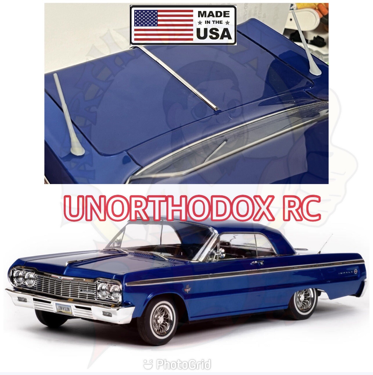 Antennas For Redcat Sixtyfour Jevries Rc Lowrider 64 Impala Sixty Four