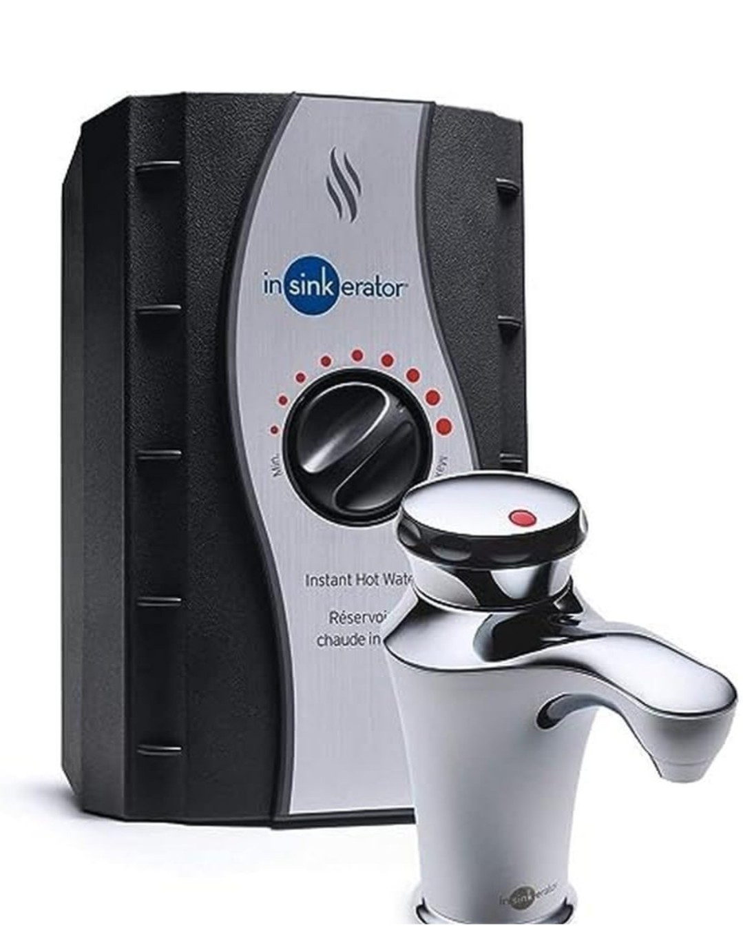 Insinkerator Invite Contour Instant Hot Water Dispenser Chrome H-CONTOUR_SS