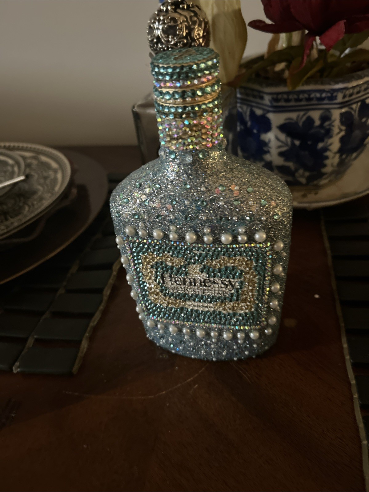 Half A Pint Hennessey Bottle Keepsake