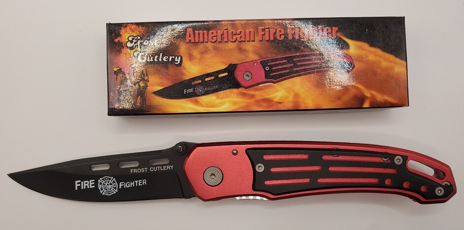 FROST CUTLERY AMERICAN FIREFIGHTER 15-227FF