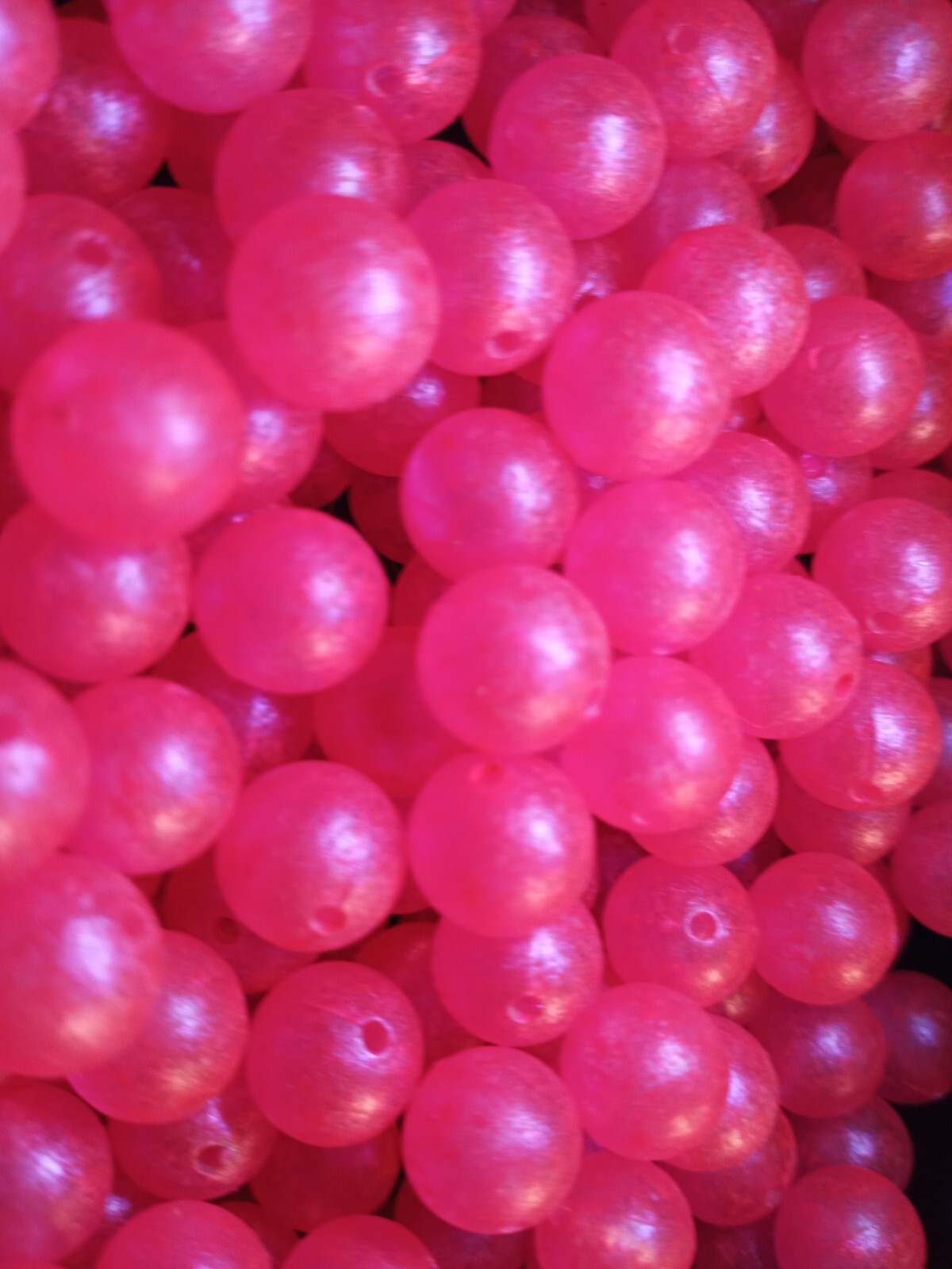 PINK SALMON UV PURPLE IRIDESCENT Trout & Steelhead Beads 6mm, 8mm, 10mm, 12mm
