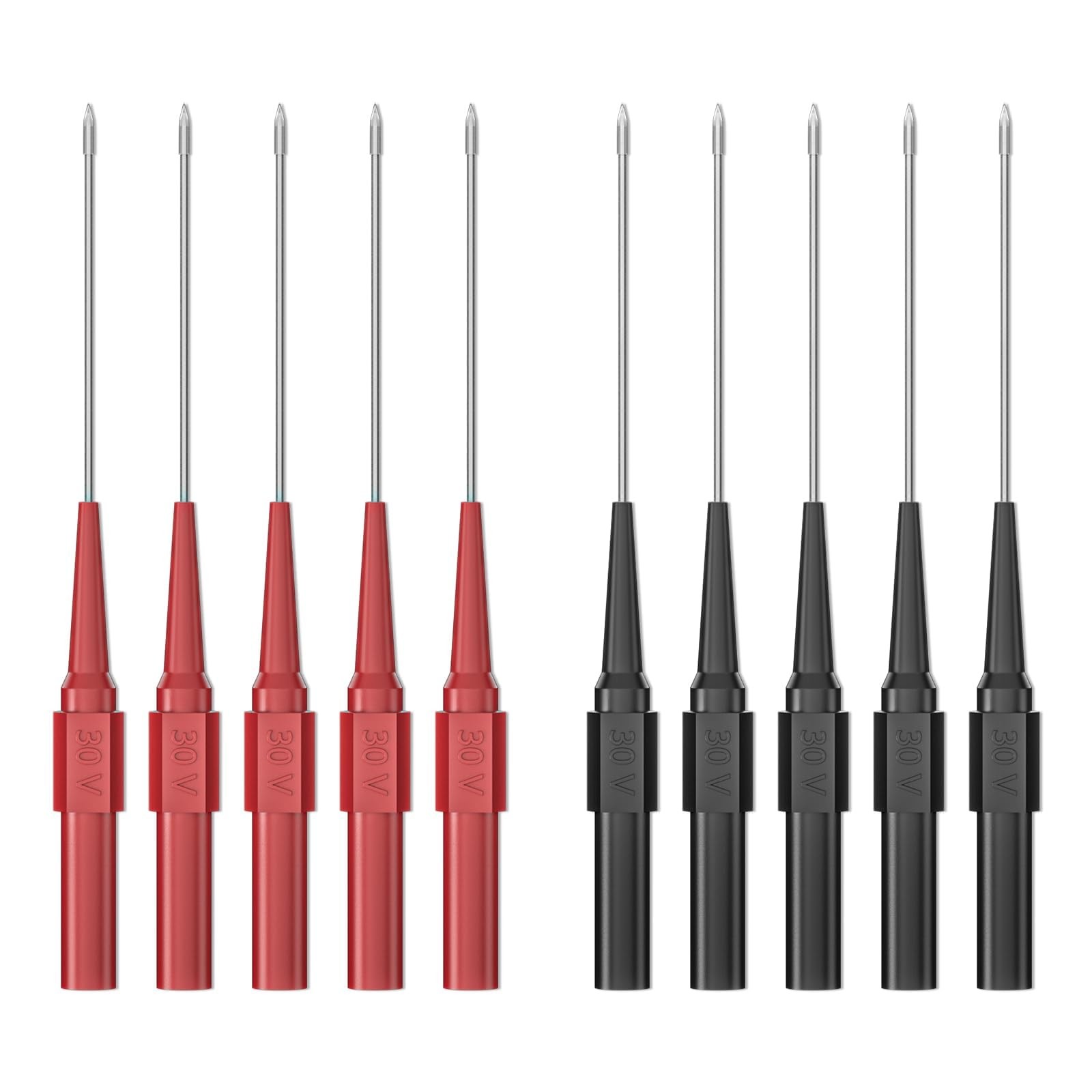 10PCS Back Probe Kit with 4mm Banana Socket (0.7mm Needle) | Non-Destructive ...
