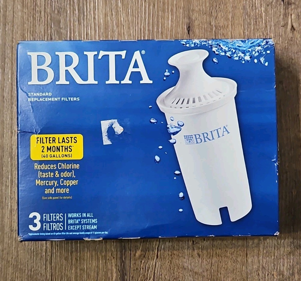 BRITA NEW SEALED Replacement Filters 3 Pack 🌊🥛