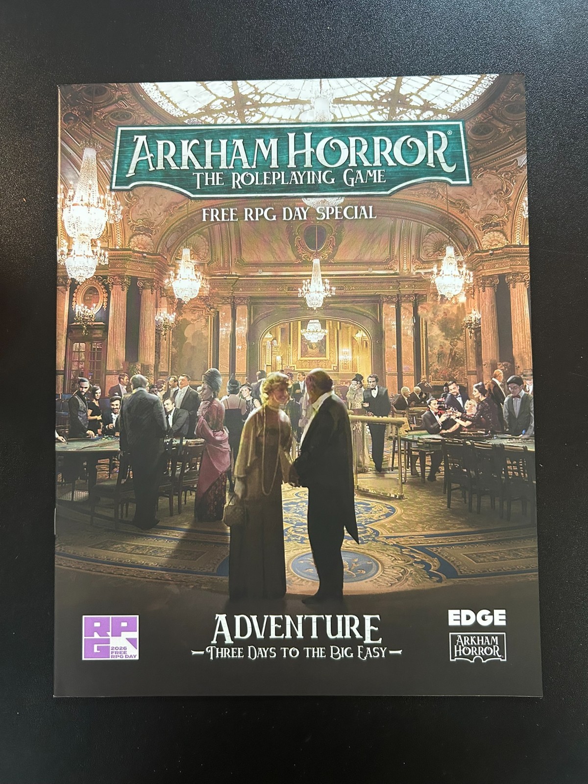 Free RPG Day 2026 Arkham Horror Adventure