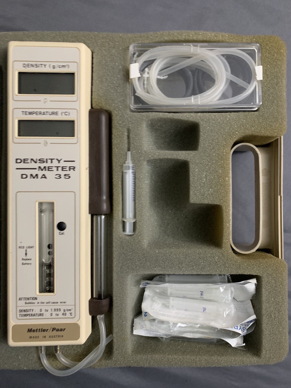 Mettler Paar DMA 35 Digital Densitymeter Density Meter