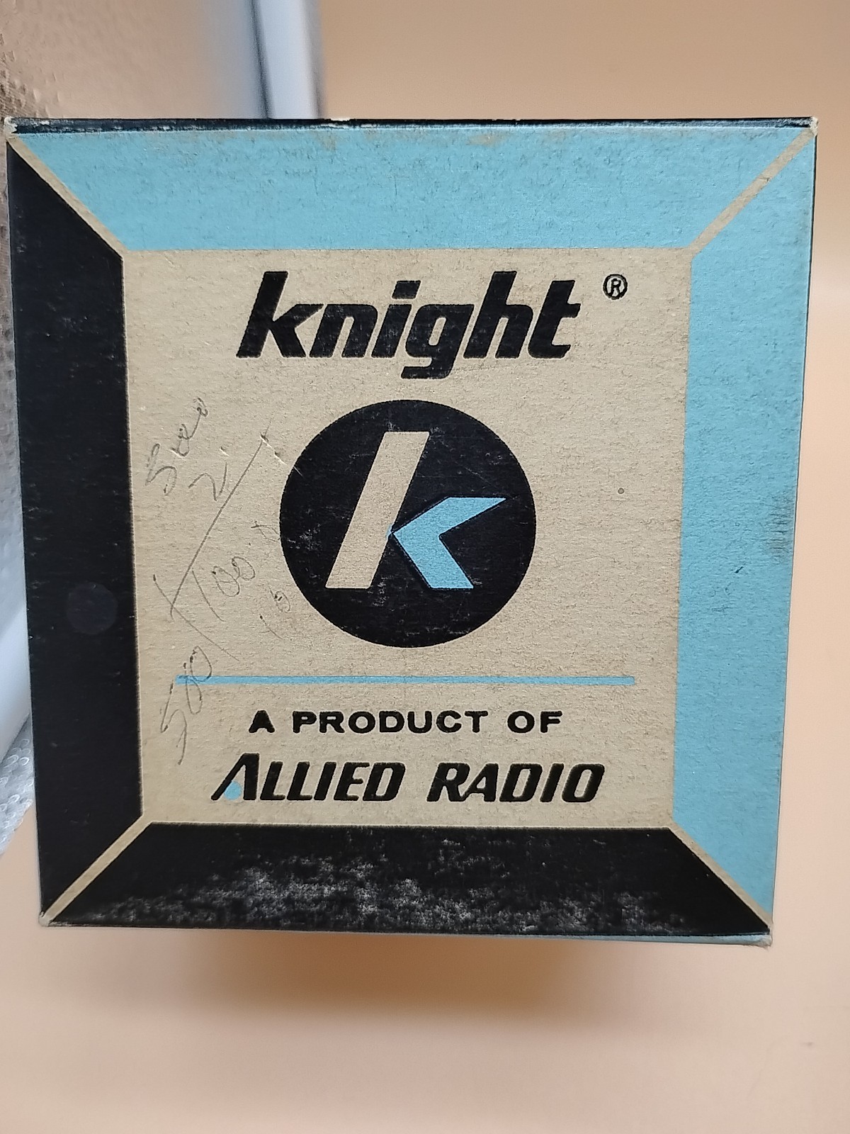 Knight DC 0-50 Microamperes Panel Meter Gauge