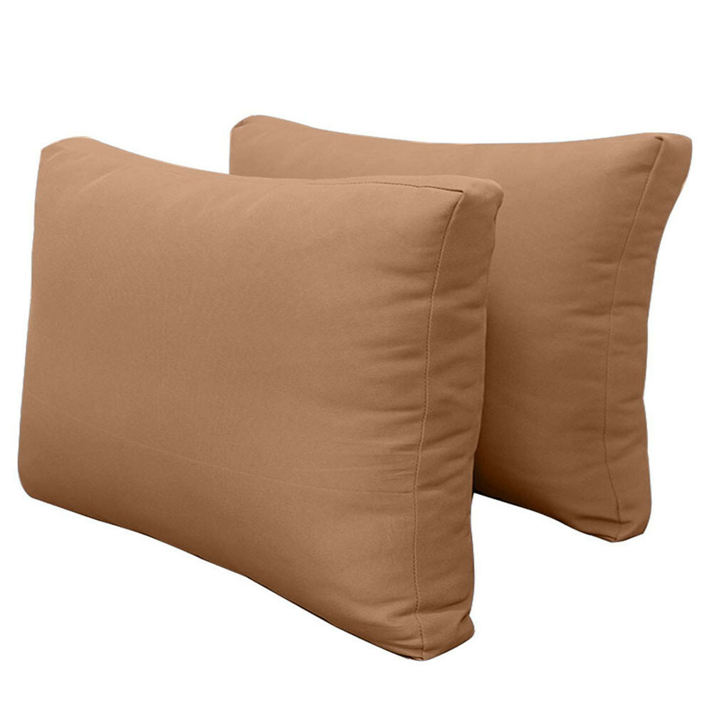 |COVER ONLY| Style 2 Twin Knife Edge Daybed Mattress Bolster Pillow Covers AD104
