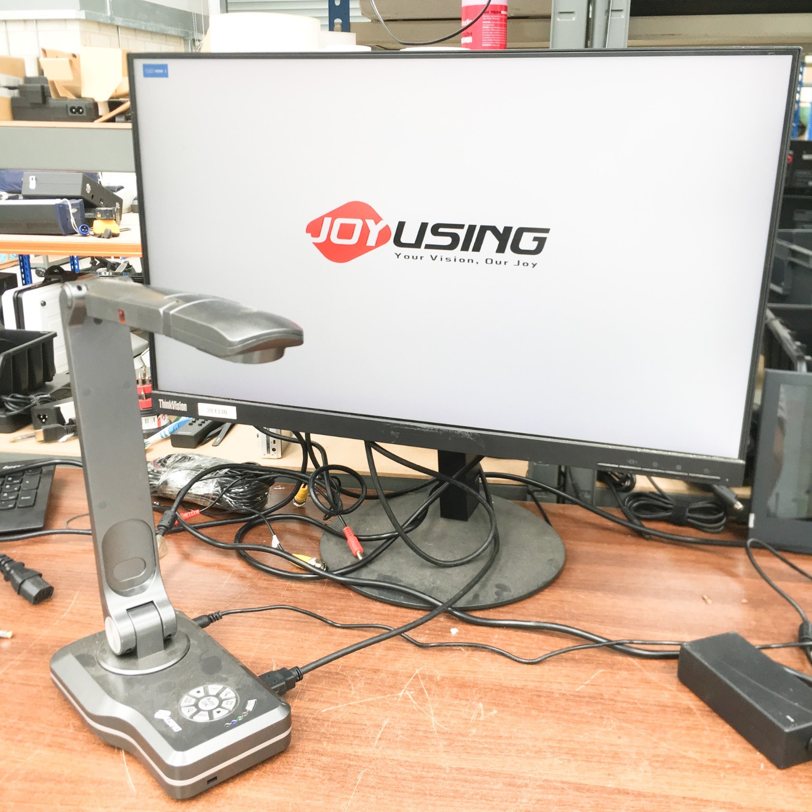 Joyusing Full HD V500 Document Camera with HDMI , VGA , SD - No PC Required