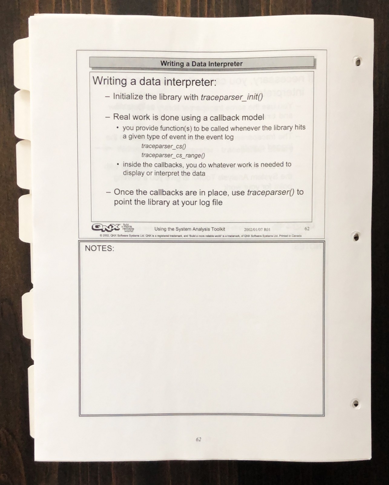 QNX Software Systems - Realtime Programming Under The QNX RTOS Course Handout