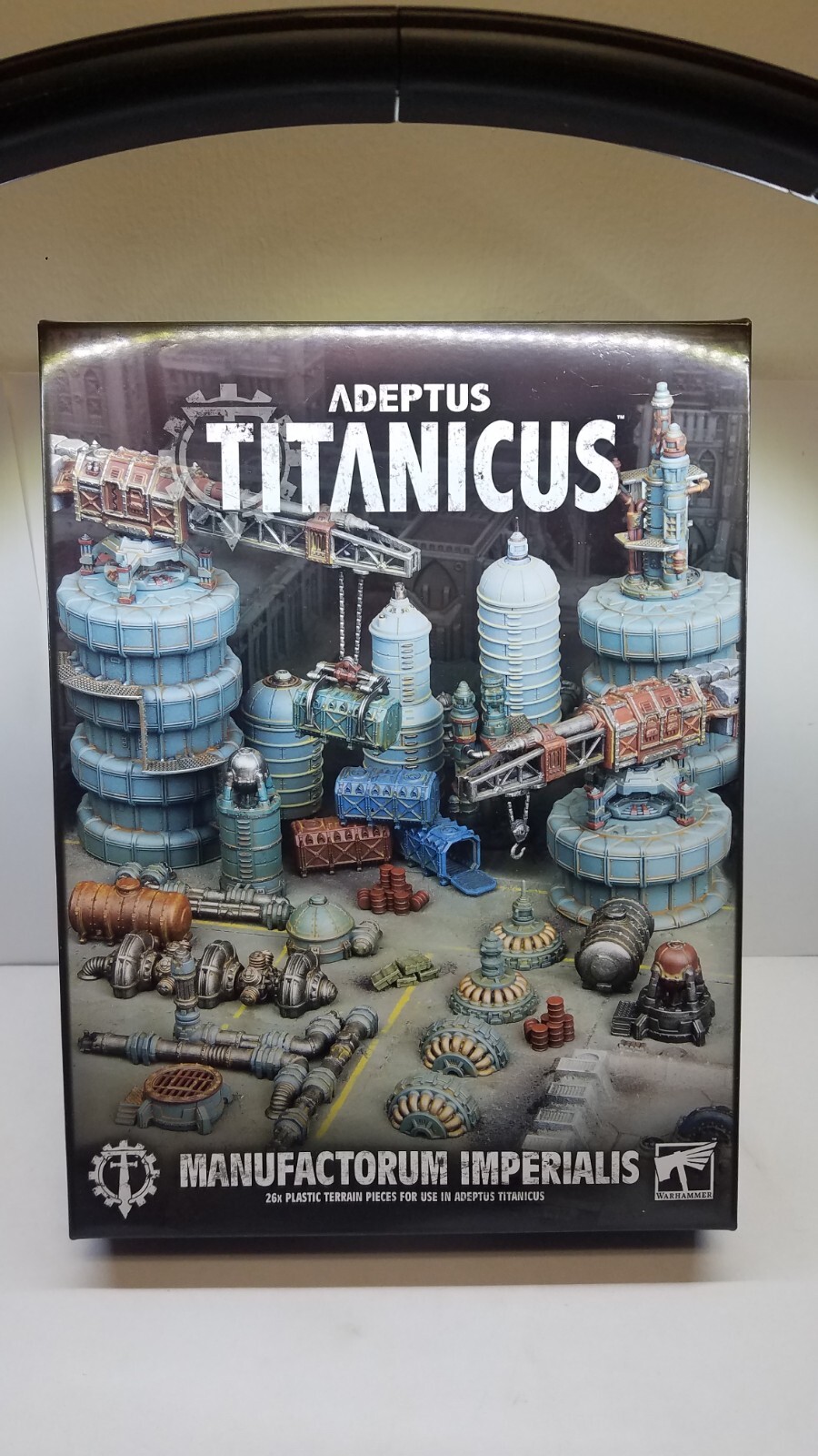 Adeptus Titanicus MANUFACTORUM IMPERIALIS terrain set unbuilt on sprue OOP