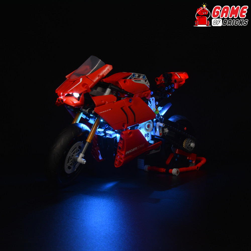 LED Light Kit for Ducati Panigale V4 R - Compatible with LEGO® 42107 Set