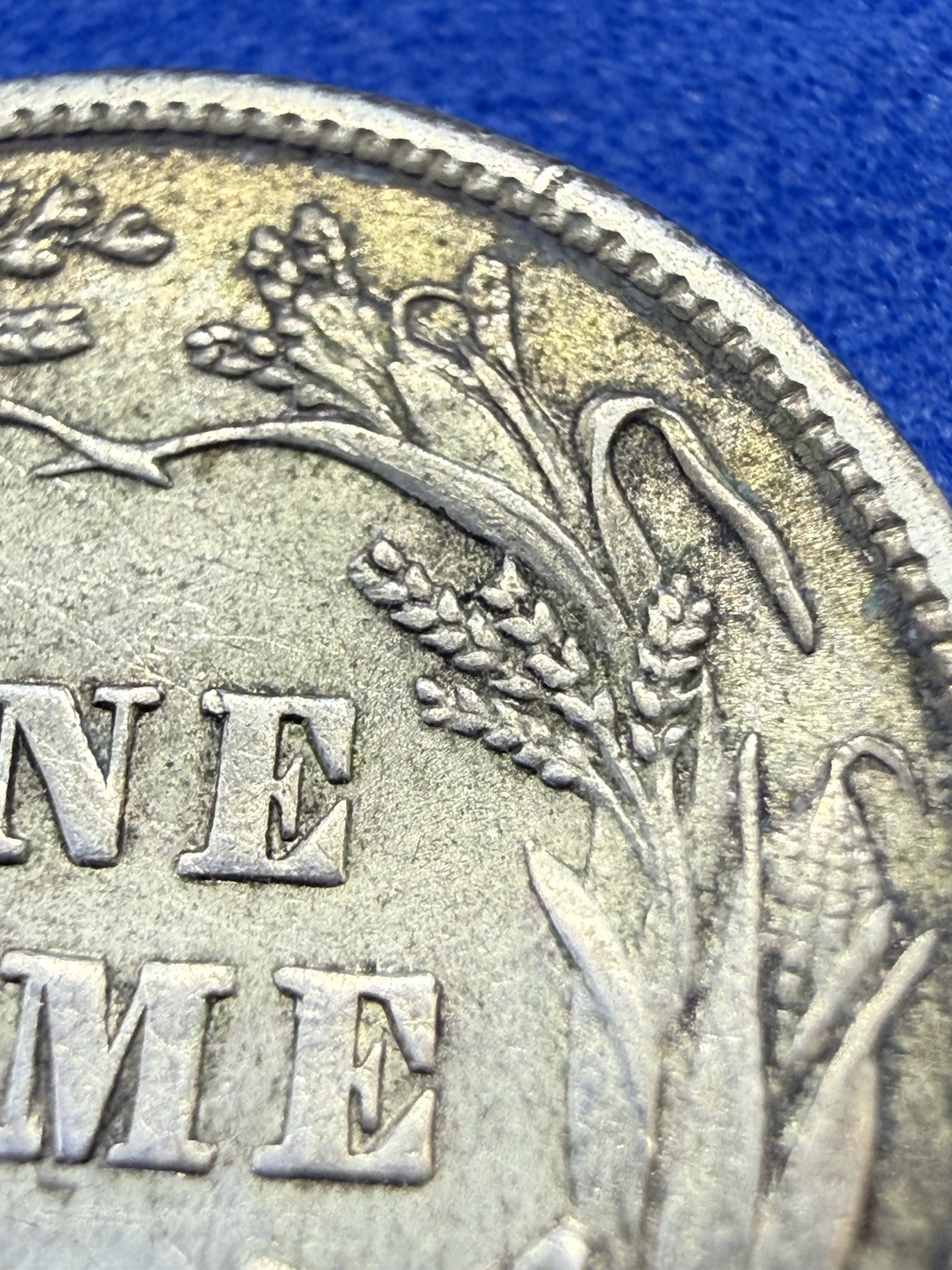 1908 Barber Dime High Grade XF/AU