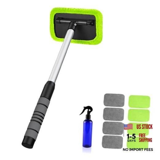 XINDELL Windshield Cleaner Tool – Car Window Cleaning Tool 17in Green