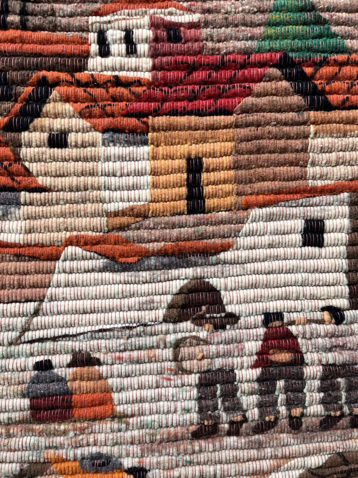 Peruvian Peru Wool Tapestry Hand Woven ART Collection Wall Hanging