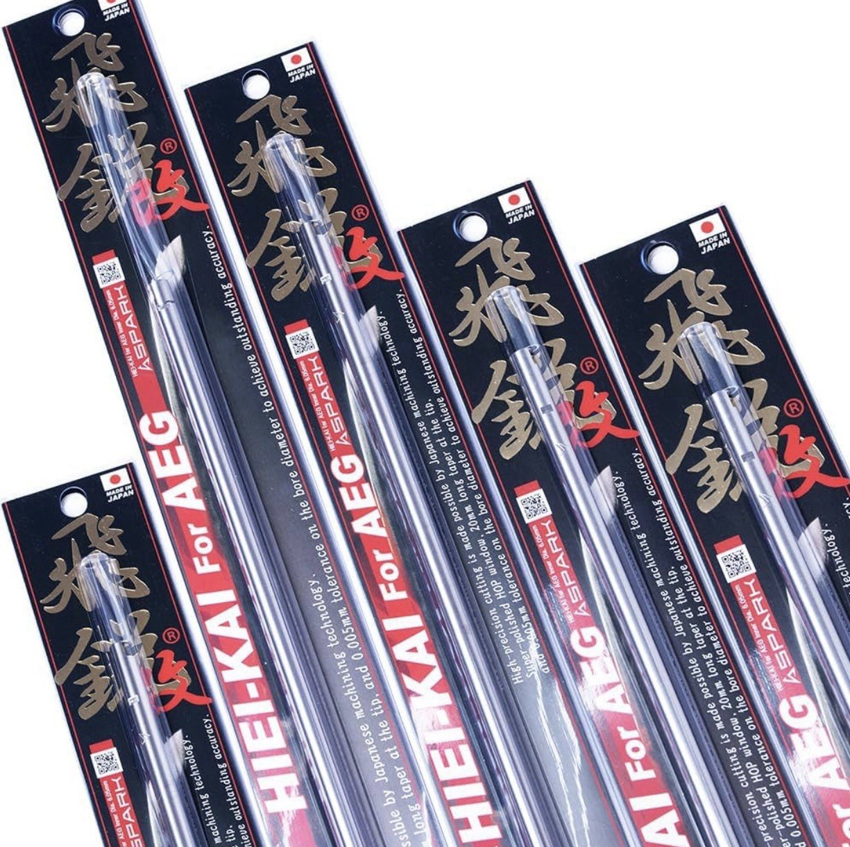 Spark Hiei-kai  155mm 6.05 Stainless Steel Inner Barrel for Airsoft AEG