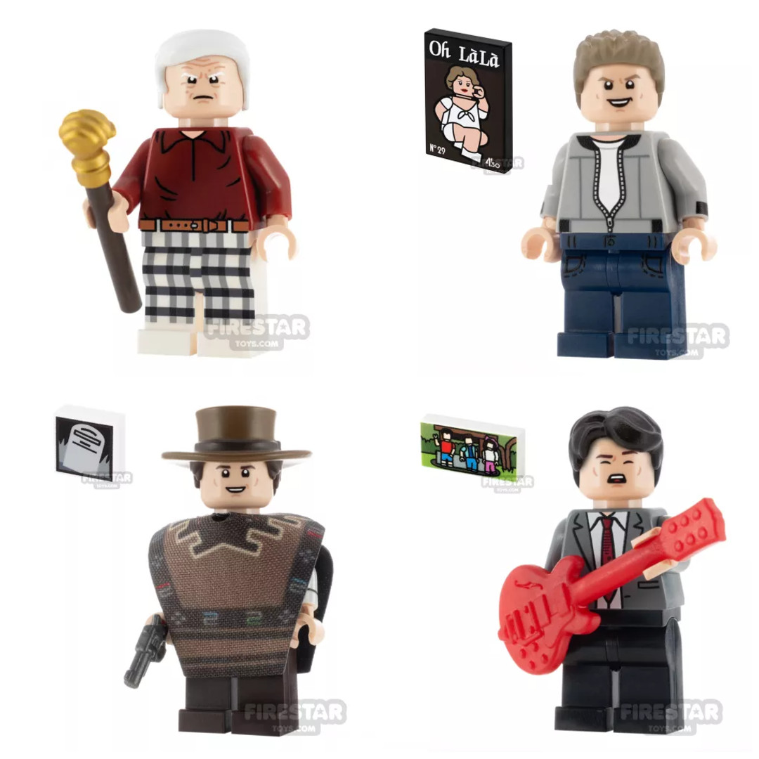Custom Printed minifigures -Time Travellers- Firestar