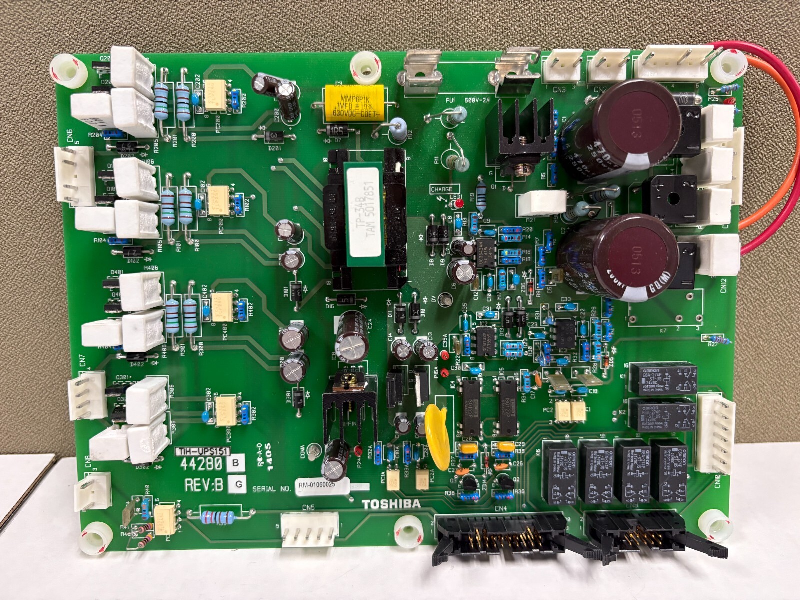 Toshiba 44280 Rev B Control Board | TIH-UPS151 Interface Power Board