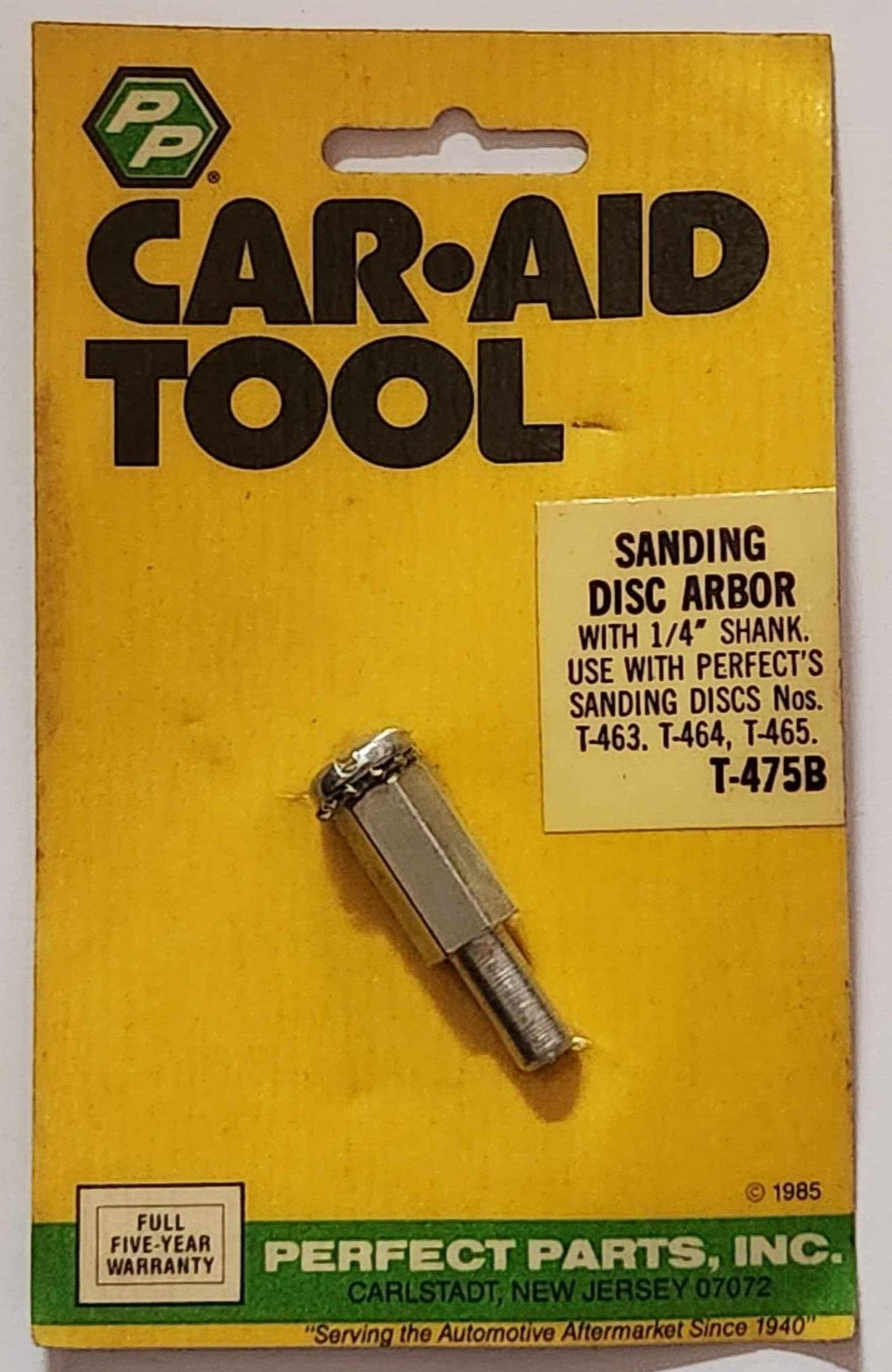 Perfect Parts 1/4" Shank Sanding Disc Arbor