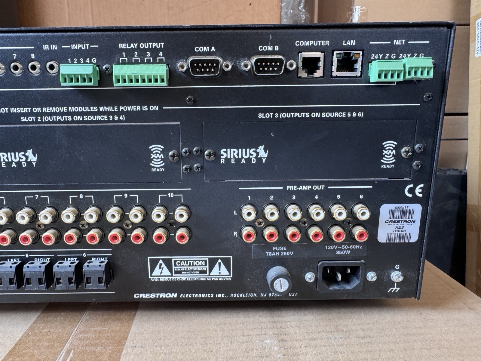 Crestron Adagio AES Entertainment System Multi-Room Audio Controller