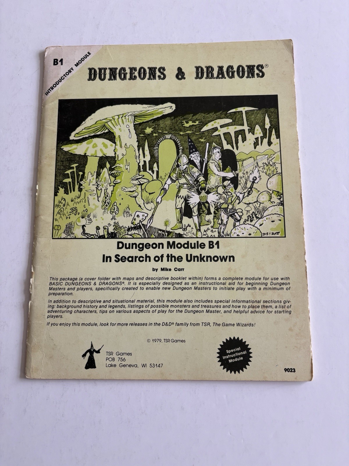 Dungeons and Dragons Holmes Basic Set TSR 1979