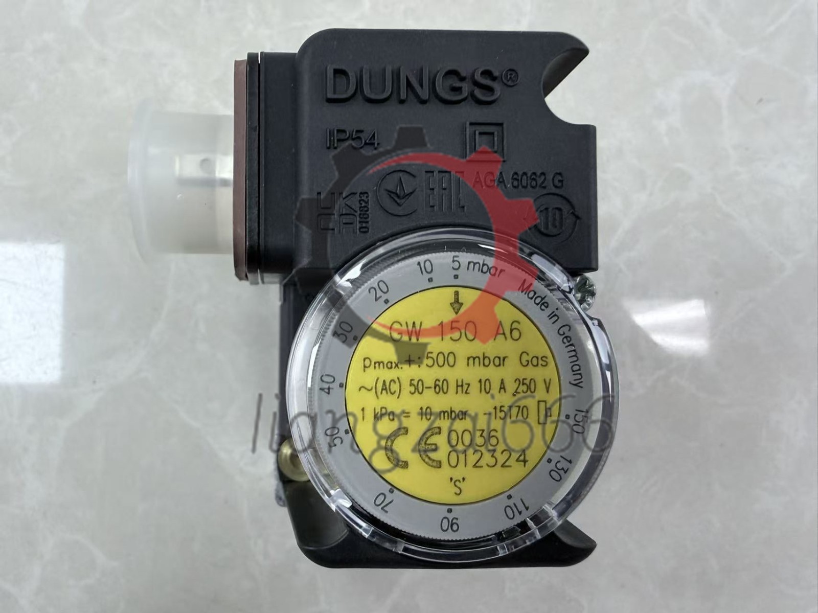 New In Box DUNGS GW150A6 Pressure Switch