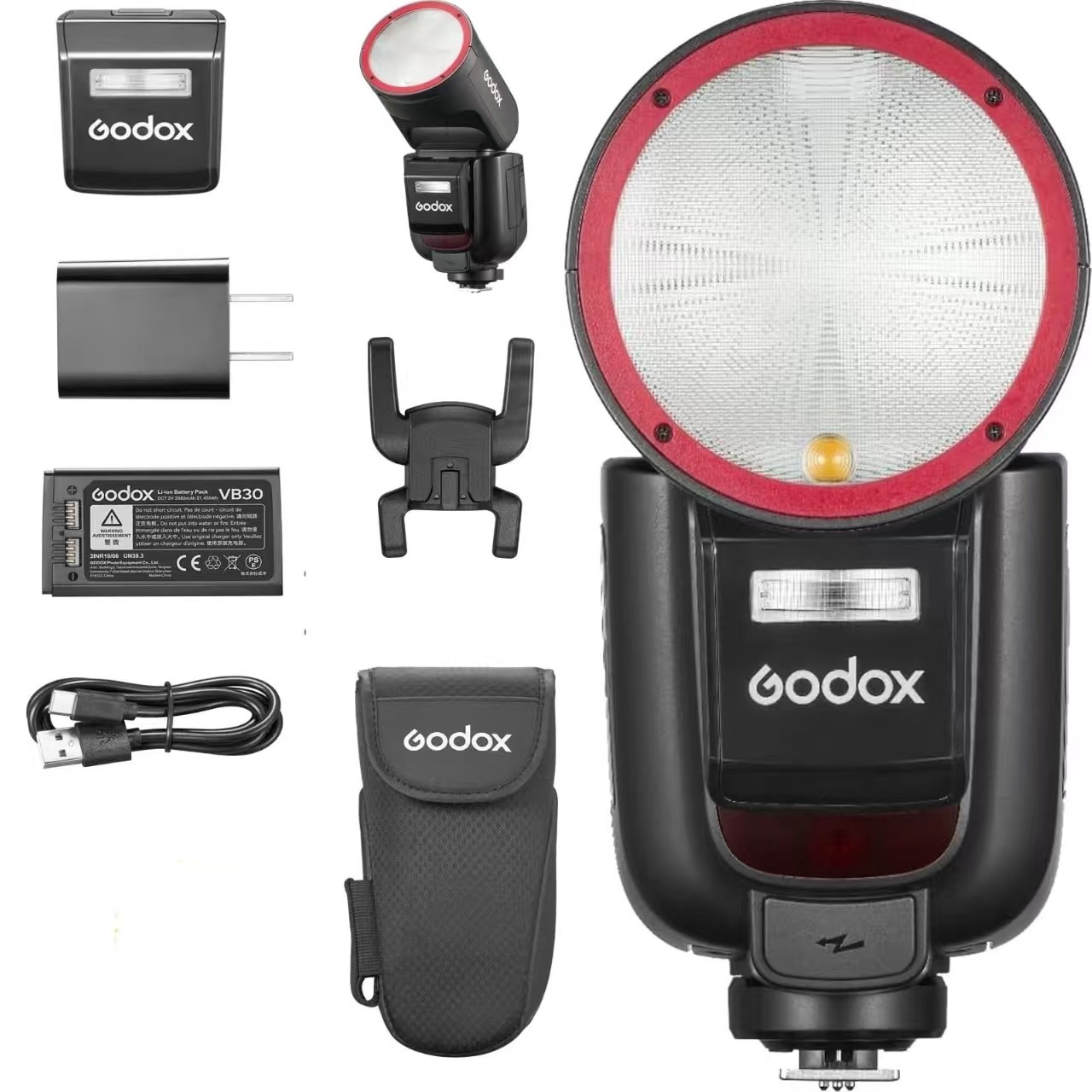 Godox V1 Pro C V1Pro C V1Pro-C USA Version Round Head Camera Flash for Canon