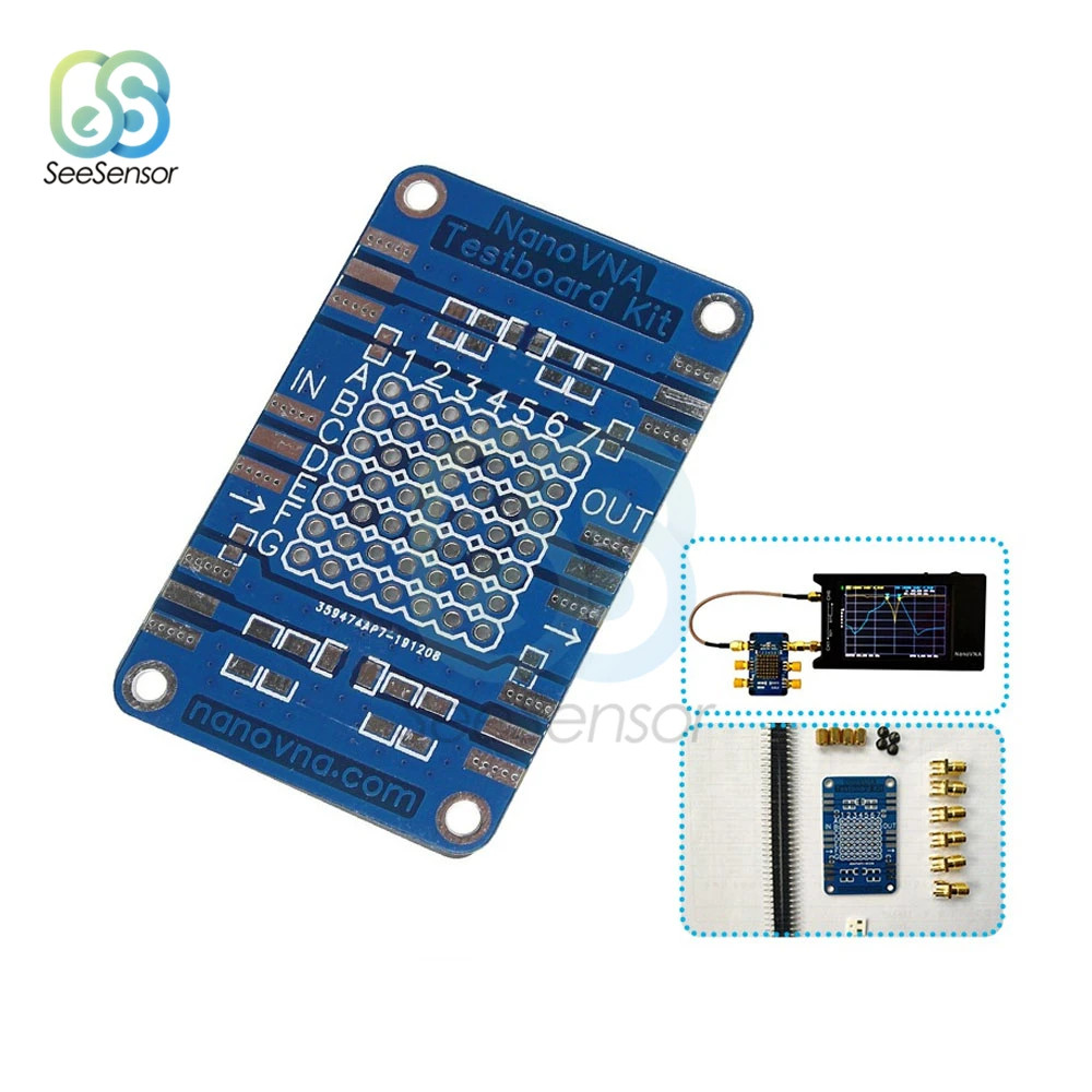 NanoVNA Testboard VNA Test Demo Board Vector Network Analyzer Testing Board Lot