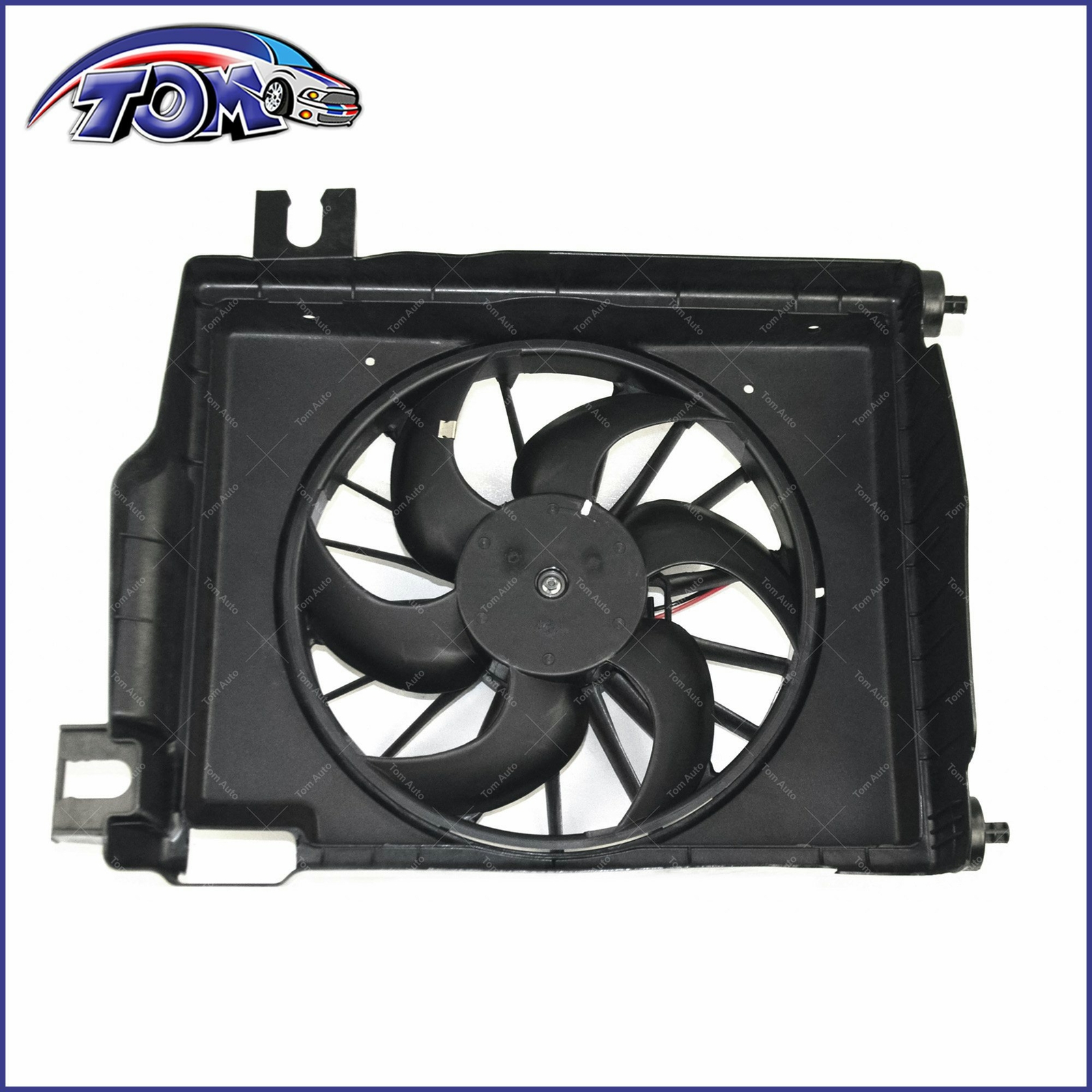 New Radiator A/C Condenser Cooling Fan for Dodge Ram 1500 2500 3500 Pickup