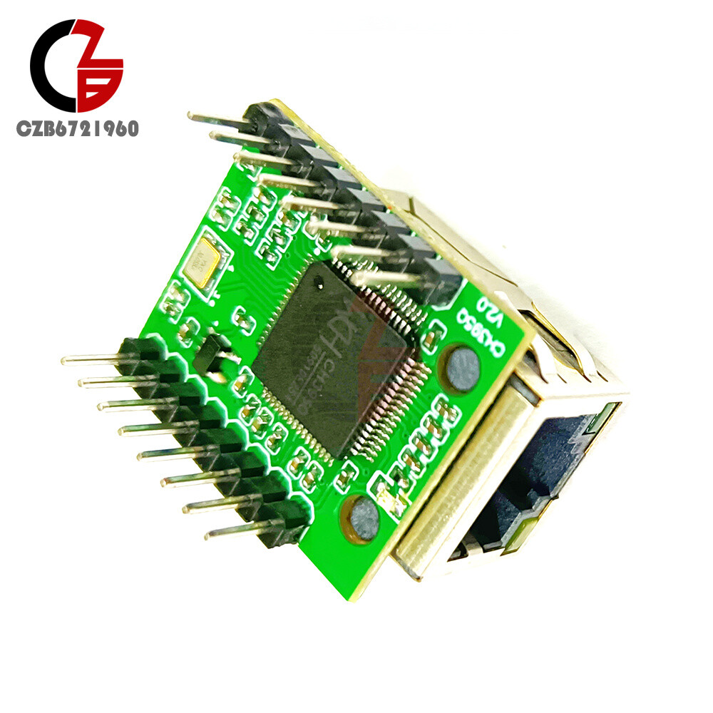 10Pcs Module Hardware TCP/IP Protocol Stack UART Serial Port Transparent CH395Q