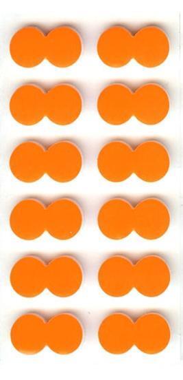 Palsa Pinch-on-Floats Buoyant Foam Pack of 24 Choice of Chartreuse/Orange/Pink