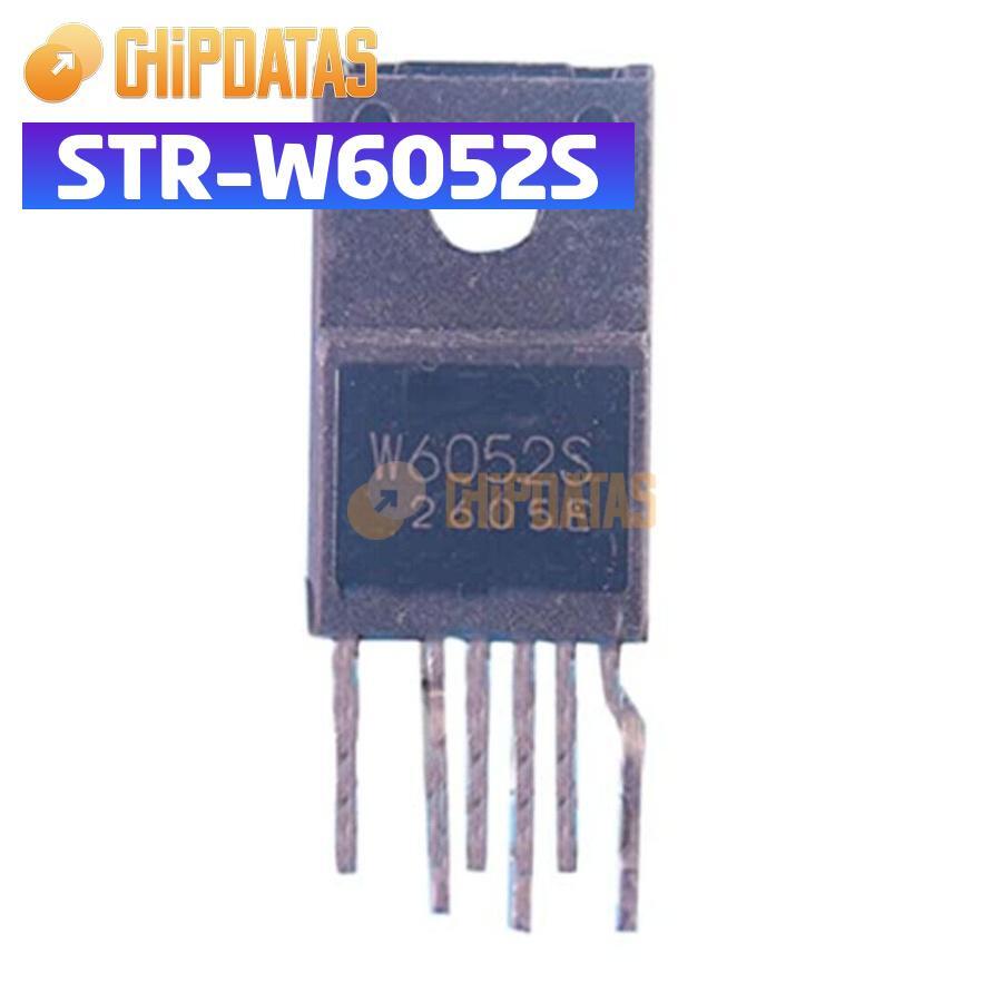 3PCS New  STR-W6052S TO-220F-6