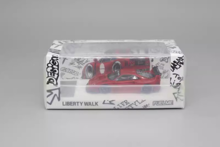 FuelMe 1:64 Scale Ferrari F40 LB-Work Racing Sports Diecast Resin Model Car Gift